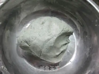 Make Red sugar, white sesame and green step 5