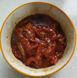Make Bean horns step 2