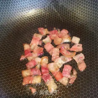 Make Bacon fried Dutch beans step 4