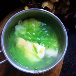 Make Egg and fruit radish soup step 8