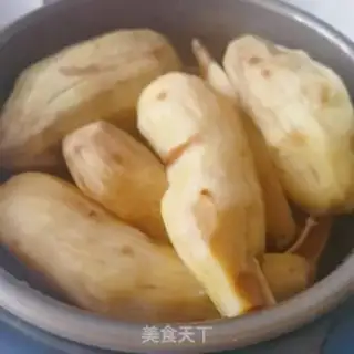 Make The high-voltage pan, the sweet potatoes step 5