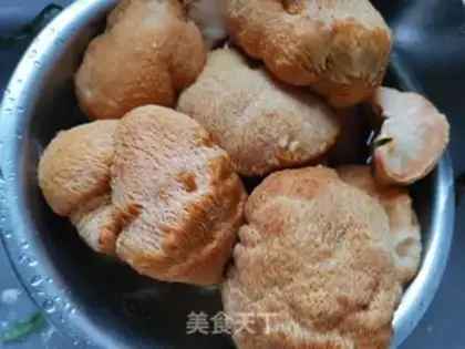 Make Monkey mushroom powder step 0