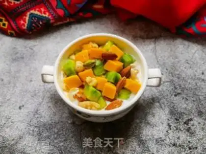 Make Sweet mango nut yogurt cup step 9