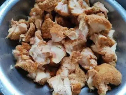Make Monkey mushroom powder step 1
