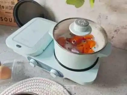 Make Pumpkin Starcake step 1