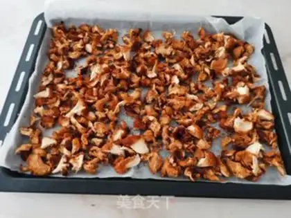 Make Monkey mushroom powder step 4