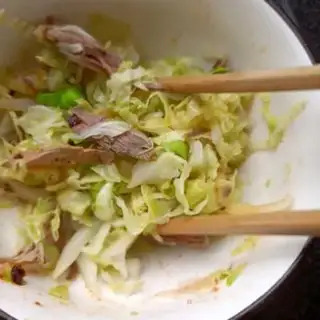 Make Round cabbage with crotch step 9