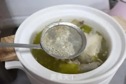 Make Red-tree worm weed chicken soup step 5