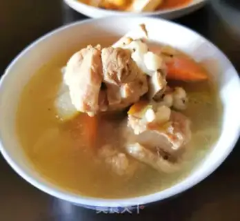 Make The chicken soup of the Hanayama step 7