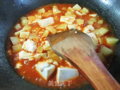 Make The tofu of the tofu step 8