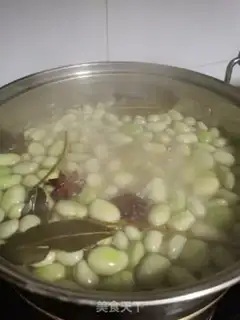 Make Sour bean petal soup step 10