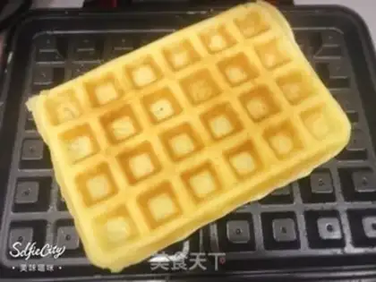 Make Belgian soft waffles step 12