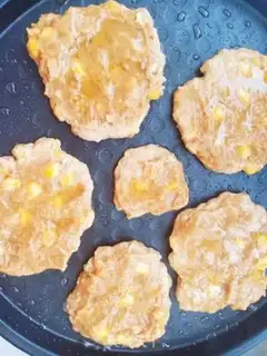 Make Vegetable chicken pancakes step 14