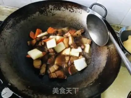 Make The red meat cuisine step 5