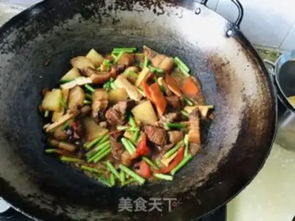 Make The red meat cuisine step 10