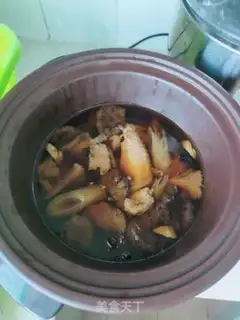 Make Twin mushroom chicken soup step 13