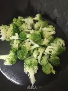 Make Cow guacamole and broccoli step 2