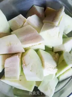 Make Soybeans for eggplant step 1