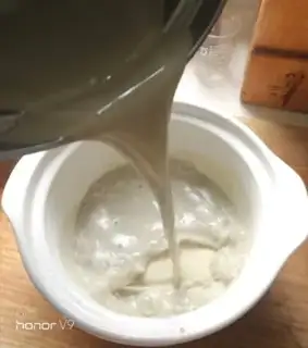 Make Black bean sweet tofu brain step 3