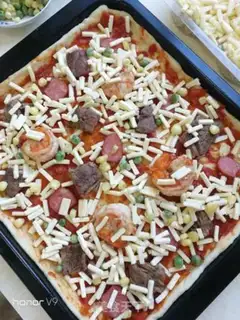 Make The pizza step 13