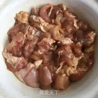 Make Potato chicken step 1