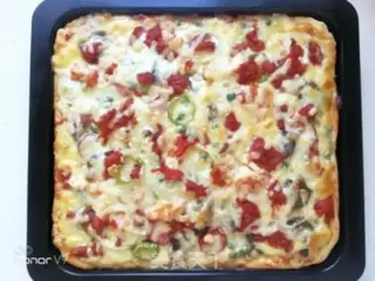 Make The pizza step 15