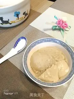 Make Black bean sweet tofu brain step 4