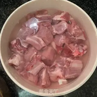 Make Carrot corn burn ribs step 1