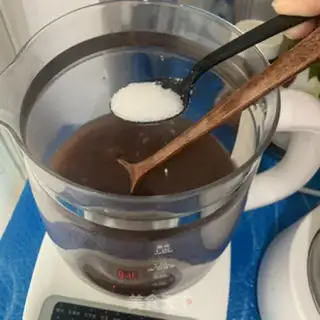 Make Milk, red beans, Simi step 9