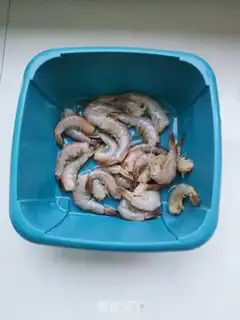 Make Home burning shrimp step 0