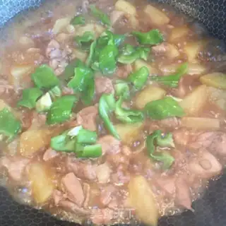 Make Potato chicken step 7