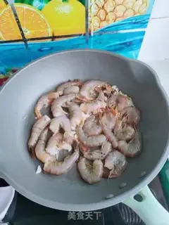 Make Home burning shrimp step 3