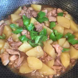 Make Potato chicken step 8