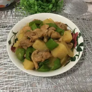 Make Potato chicken step 10