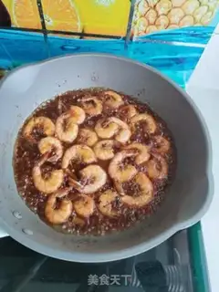 Make Home burning shrimp step 6