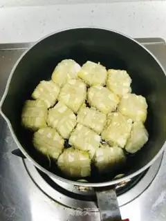 Make Gold tofu step 4