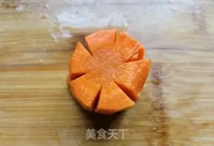 Make Orchid carrots and onions step 2
