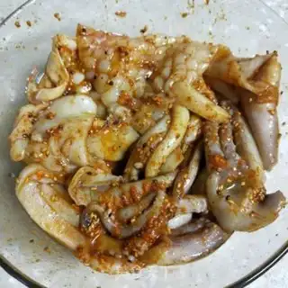 Make Spicy squid step 5