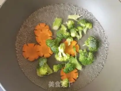 Make Orchid carrots and onions step 5