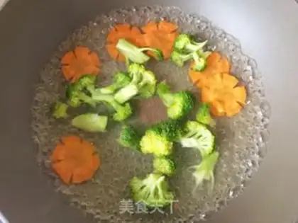 Make Orchid carrots and onions step 6