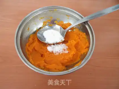 Make Chocolate pumpkin ball step 2