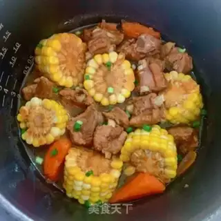 Make Carrot corn burn ribs step 13
