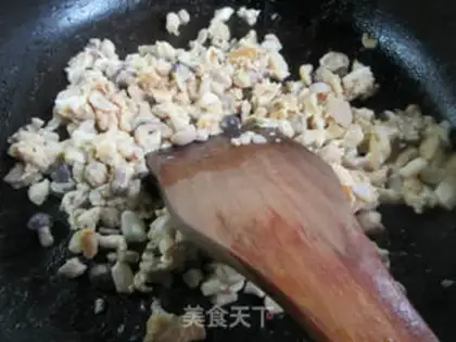 Make Twin mushroom eggs step 6