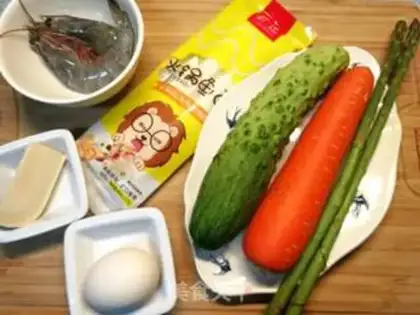 Make Egg cod noodles step 0