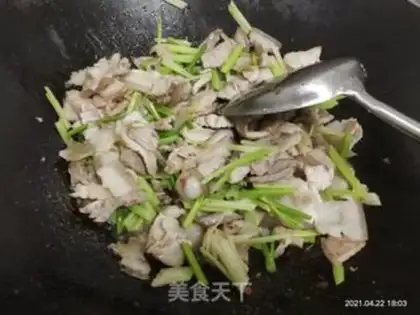 Make Pork celery step 5