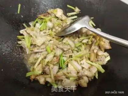 Make Pork celery step 6
