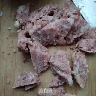 Make The radish meatballs step 1
