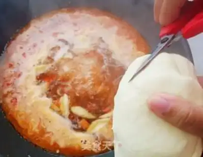 Make Tomato eggs and scissors step 10