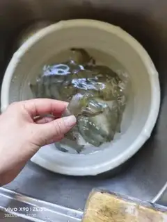 Make Precious shrimp step 0