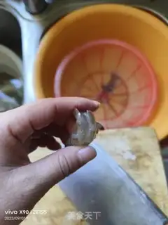 Make Precious shrimp step 1